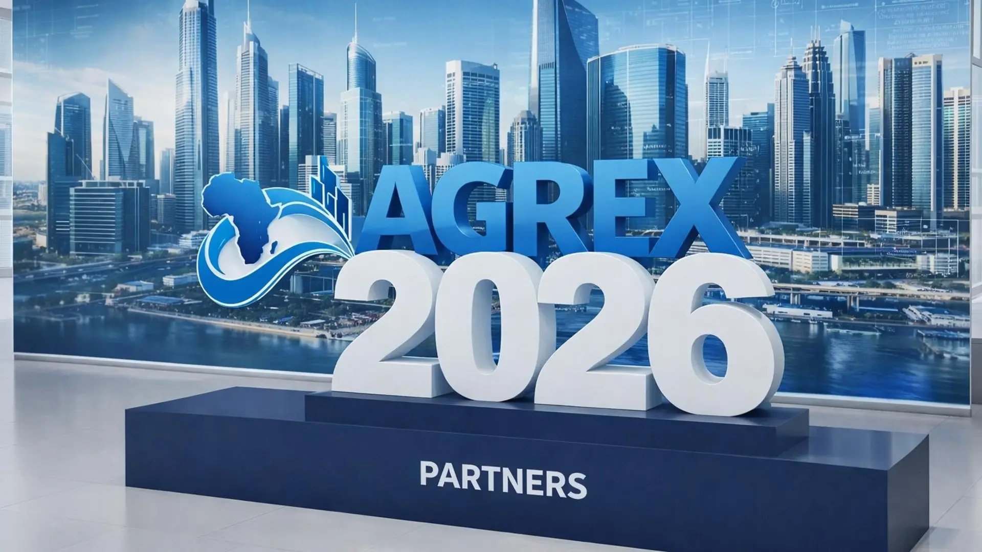 Visuel institutionnel AGREX 2026 consacré aux partenaires.